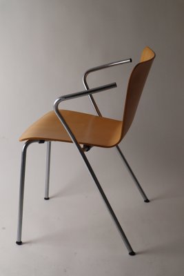 Stacking Chair by Vico Magistretti for Fritz Hansen Buchenholz, 1990s-ESB-1412029