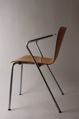 Stacking Chair by Vico Magistretti for Fritz Hansen Buchenholz, 1990s-ESB-1412029