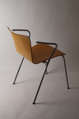 Stacking Chair by Vico Magistretti for Fritz Hansen Buchenholz, 1990s-ESB-1412029