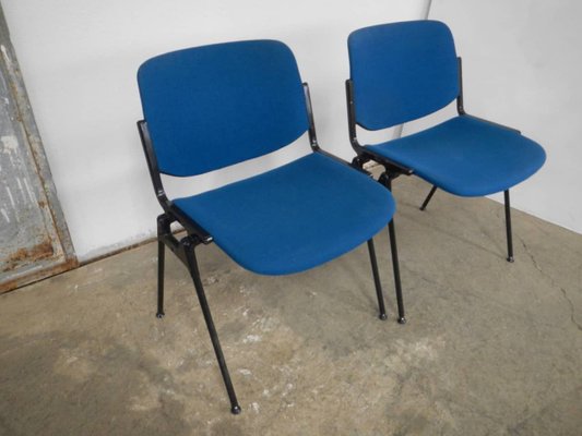 Stacking Chairs by Giancarlo Piretti for Castelli / Anonima Castelli, 1996, Set of 2-WWQ-819872