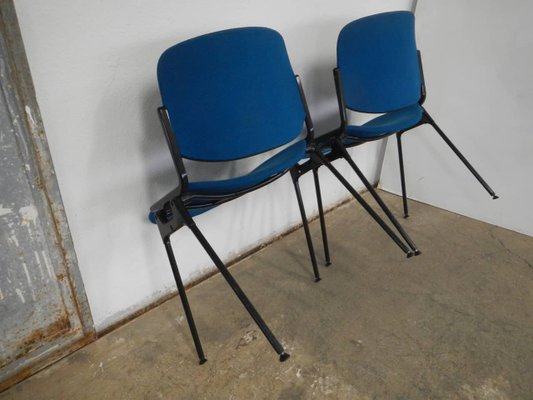 Stacking Chairs by Giancarlo Piretti for Castelli / Anonima Castelli, 1996, Set of 2-WWQ-819872