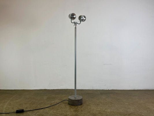 Stadium Floor Lamp attributed to Hannes Wettstein for Palucco, Italy, 1990s