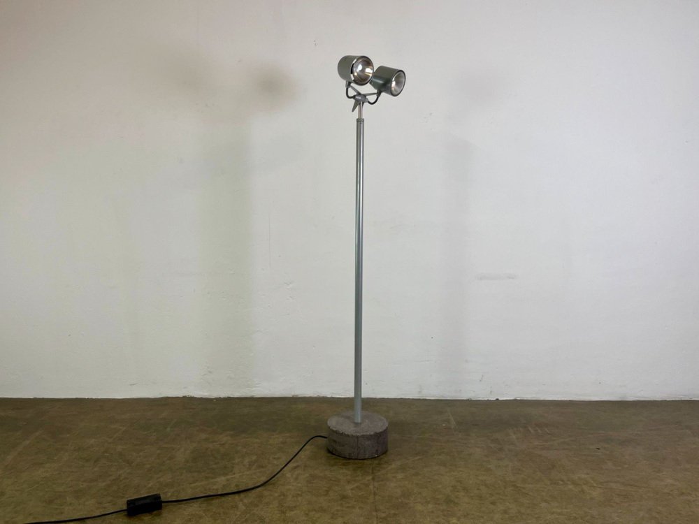 Stadium Floor Lamp attributed to Hannes Wettstein for Palucco, Italy, 1990s