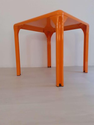 Stadium Table and Selene Chairs by Vico Magistretti for Artemide, Italy, 1970s, Set of 4-PCO-1806703