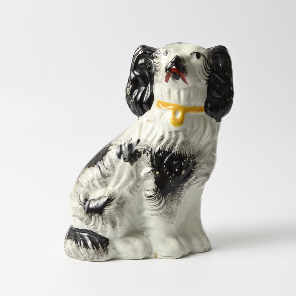 Staffordshire Mantle Dog Figurines, Set of 2