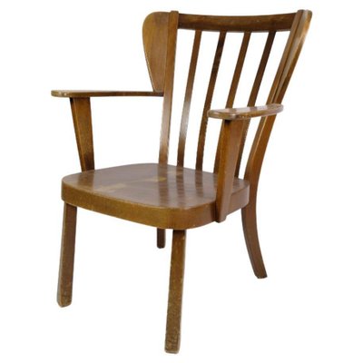 Stained Beech Wood Canada Model 2252 Chair by Søren Hansen-UY-1271322