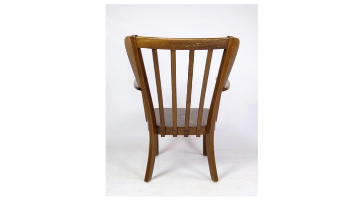 Stained Beech Wood Canada Model 2252 Chair by Søren Hansen-UY-1271322