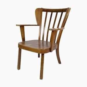 Stained Beech Wood Canada Model 2252 Chair by Søren Hansen-UY-1271322