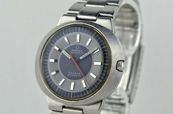 Stainless Steel Dynamic Automatic Watch from Omega, Switzerland, 1960s-LOB-692473