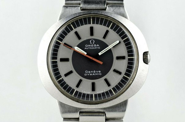 Stainless Steel Dynamic Automatic Watch from Omega, Switzerland, 1960s-LOB-692473