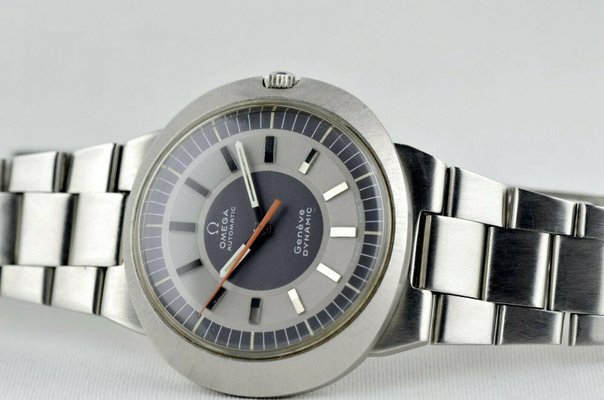 Stainless Steel Dynamic Automatic Watch from Omega, Switzerland, 1960s-LOB-692473