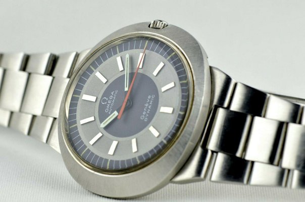 Stainless Steel Dynamic Automatic Watch from Omega, Switzerland, 1960s-LOB-692473