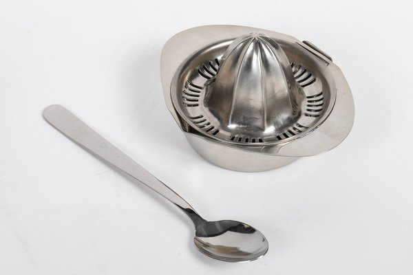 Stainless Steel Lemon Squeezer from Letang & Remy, Paris, 1960-WFS-1807427