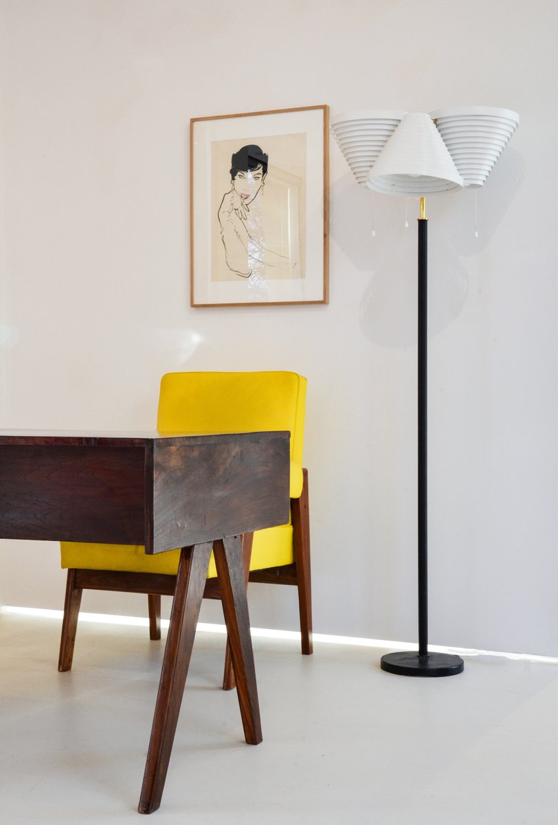 Standard Floor Lamp A 809 attributed to Alvar Aalto, 1970s