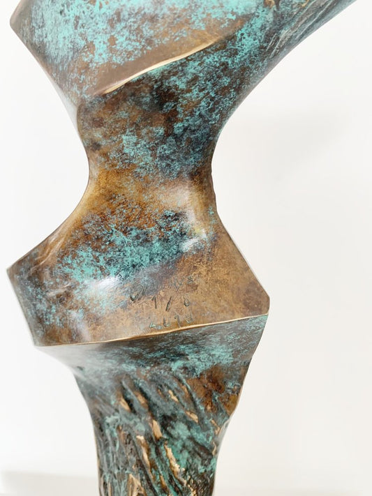 Stanislaw Wysocki, A Lady, Limited Edition Bronze Sculpture, 2005