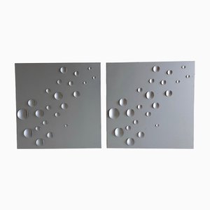 Star Rain Wall Lamps by Evert Jelle Jelles for Raak, 1960s, Set of 2-NV-1320494