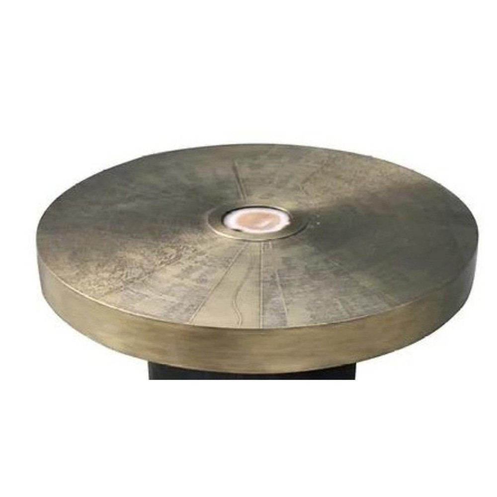 Star Trek Round Brass Coffee Table by Brutalist Be