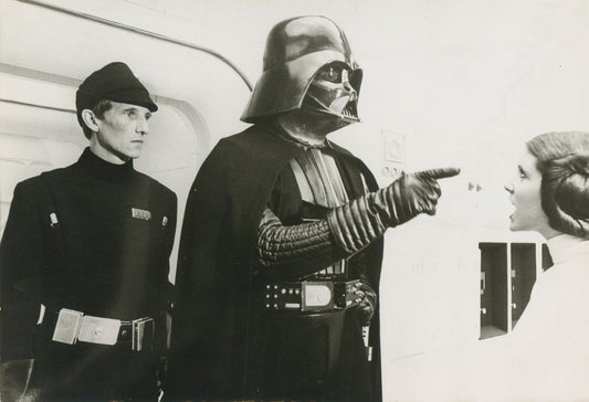 Star Wars, Darth Vader and Leia, 1977, Photographic Print