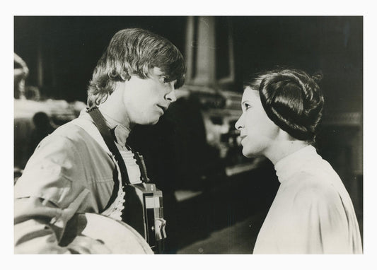 Star Wars Leia and Luke Filmstill, 1977