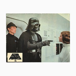 Star Wars, Leia Organa and Darth Vader, Lobby Card, 1977-DYV-874650