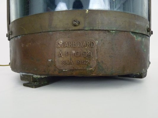 Starboard Boat Lantern Lamp, 1952-MZP-2020084