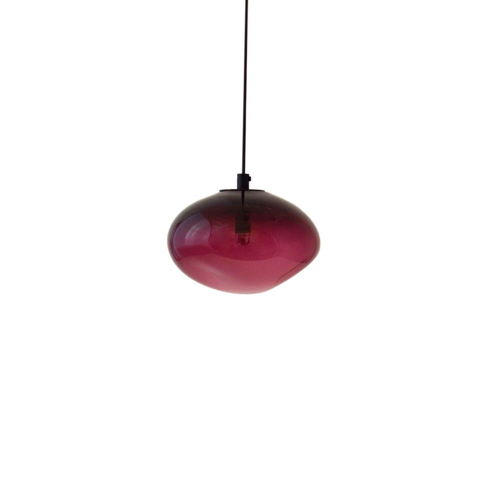 Starglow Purple Iridescent Pendant Lamps by Eloa, Set of 2