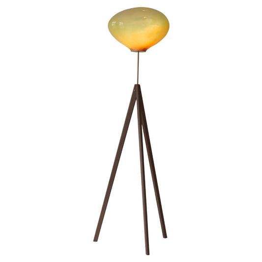 Stati X Amber Iridescent Floor Lamp by Eloa