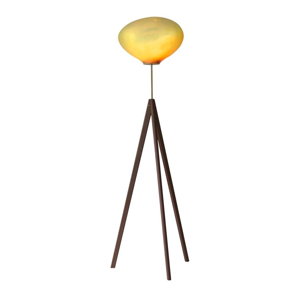 Stati X Amber Iridescent Floor Lamp by Eloa