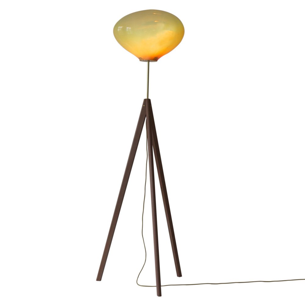 Stati X Amber Iridescent Floor Lamps by Eloa, Set of 2