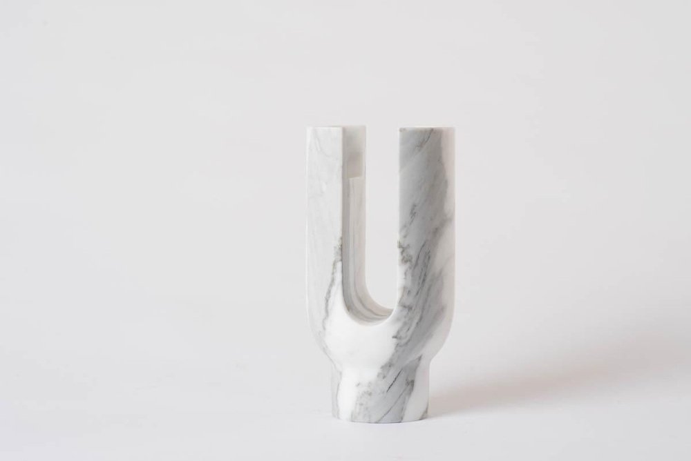 Statuary Lyra Candleholder by Dan Yeffet