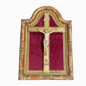 Statue of Christ in a Golden Frame-BZK-1010375