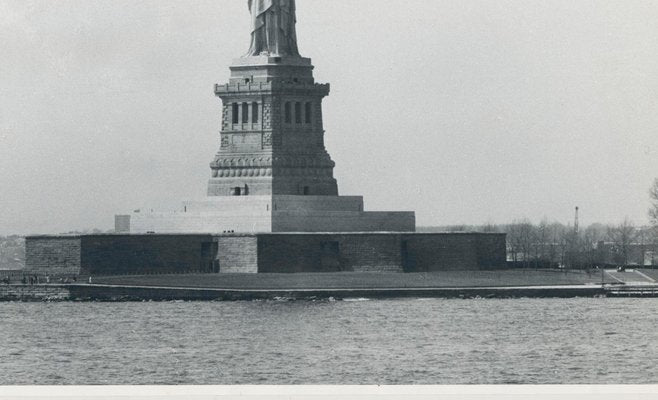 Statue of Liberty, USA, 1960s, Black & White Photograph-DYV-1245426