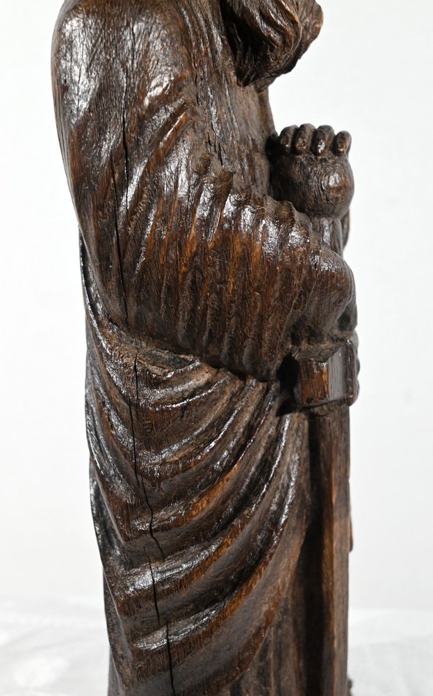 Statue of St Paul in Oak, Mid-1800s