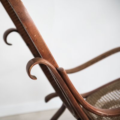 Steamed Wooden Rocking Chair-NZV-1231397