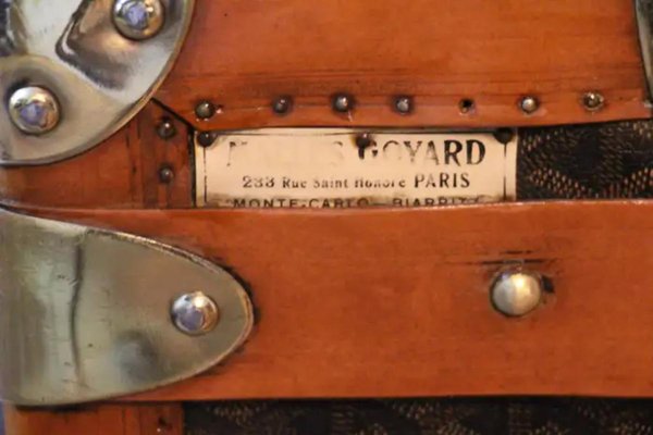 Steamer Trunk from Goyard, 1920s-YF-1763532