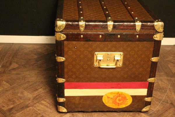 Steamer Trunk in Monogram from Louis Vuitton, 1920s-YF-1397538