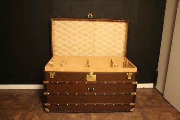 Steamer Trunk in Monogram from Louis Vuitton, 1920s-YF-1397538