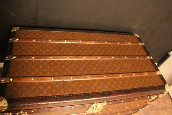 Steamer Trunk in Monogram from Louis Vuitton, 1920s-YF-1397538