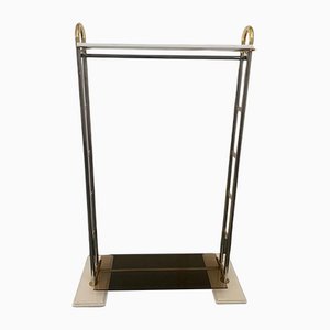 Steel and Brass Wardrobe Stand, 1970-IJR-1083905