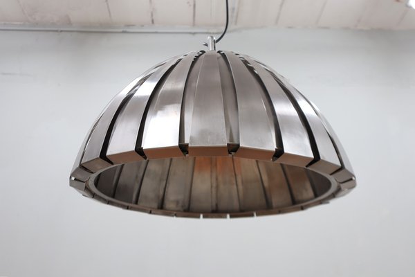 Steel Calotta Pendant Lamp from Martinelli Luce, 1960s-ZQ-1802333