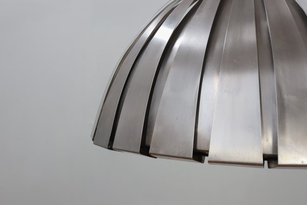 Steel Calotta Pendant Lamp from Martinelli Luce, 1960s-ZQ-1802333