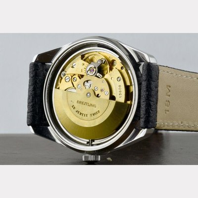 Steel Chronometer Watch from Breitling, Switzerland, 1960s-LOB-692440