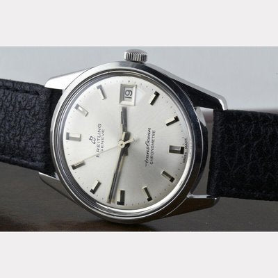 Steel Chronometer Watch from Breitling, Switzerland, 1960s-LOB-692440