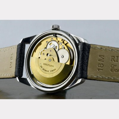 Steel Chronometer Watch from Breitling, Switzerland, 1960s-LOB-692440