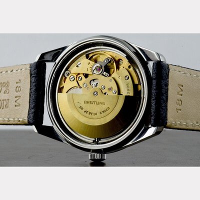 Steel Chronometer Watch from Breitling, Switzerland, 1960s-LOB-692440