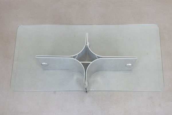 Steel Coffee Table by Vittorio Introin-LMR-1233353