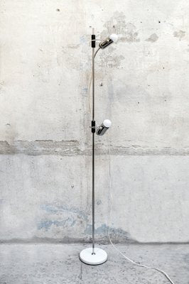 Steel Floor Lamp by Francesco Fois for Reggiani, Italy, 1960s-VCV-1735594