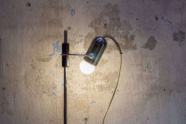 Steel Floor Lamp by Francesco Fois for Reggiani, Italy, 1960s-VCV-1735594