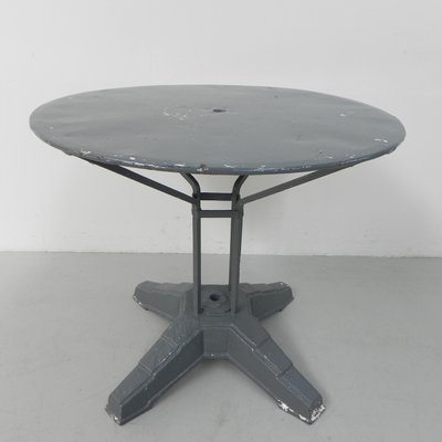 Steel Garden Table on Cast Iron Base-TL-1330812