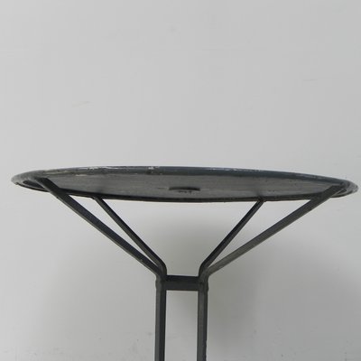 Steel Garden Table on Cast Iron Base-TL-1330812